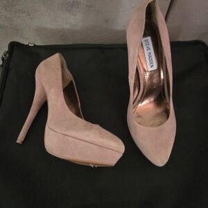 Steve Madden Blush Pink Platform Heels